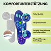 Magnetische Akupressur-Einlegesohle mit Fußgewölbestütze und Massagepunkten zur Schmerzlinderung und Komfortsteigerung