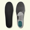 „Orthopädische Einlegesohlen mit Fersendämpfung und Fußgewölbeunterstützung – ergonomisches Design für Schmerzreduktion und Komfort im Alltag.