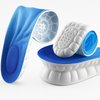 Weiche, stoßdämpfende Einlegesohlen mit ergonomischem Design und Wabenstruktur für maximalen Gehkomfort und Druckentlastung