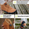 Barfuß-Winterschuhe mit wasserabweisendem Obermaterial, warmem Innenfleece und griffiger Sohle für sicheren Halt bei Schnee und Nässe