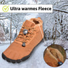 Wärmende Barfußschuhe mit ultraweichem Fleece-Innenfutter – ideal für winterliche Spaziergänge bei Schnee und Kälte
